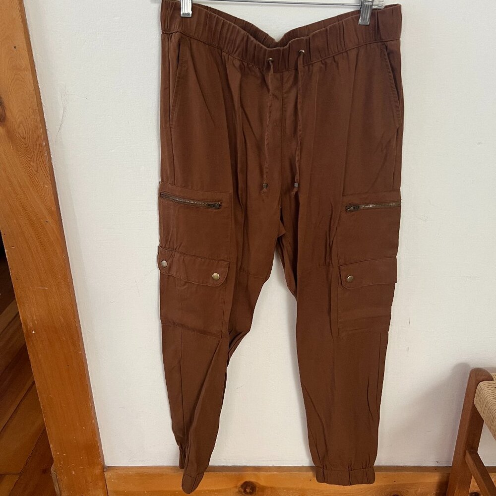 Banana Republic Brown Cargo Jogger Pants